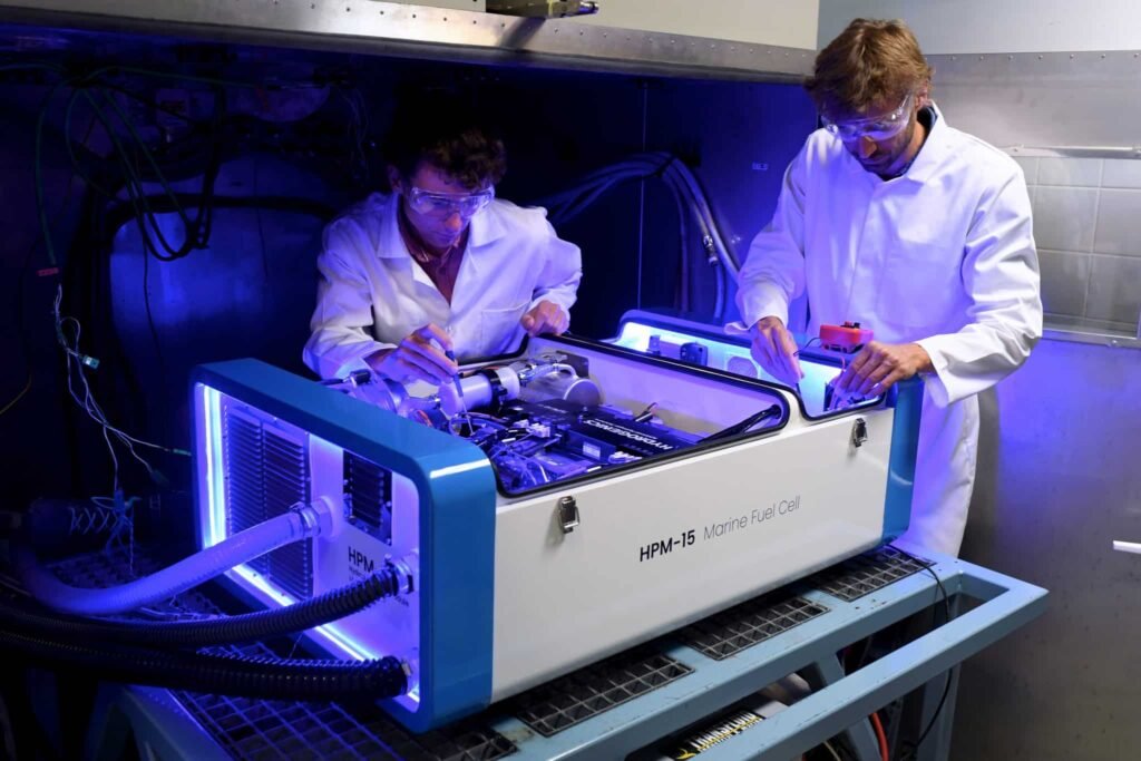“With our fuel cells, we can have zero-emission boats”