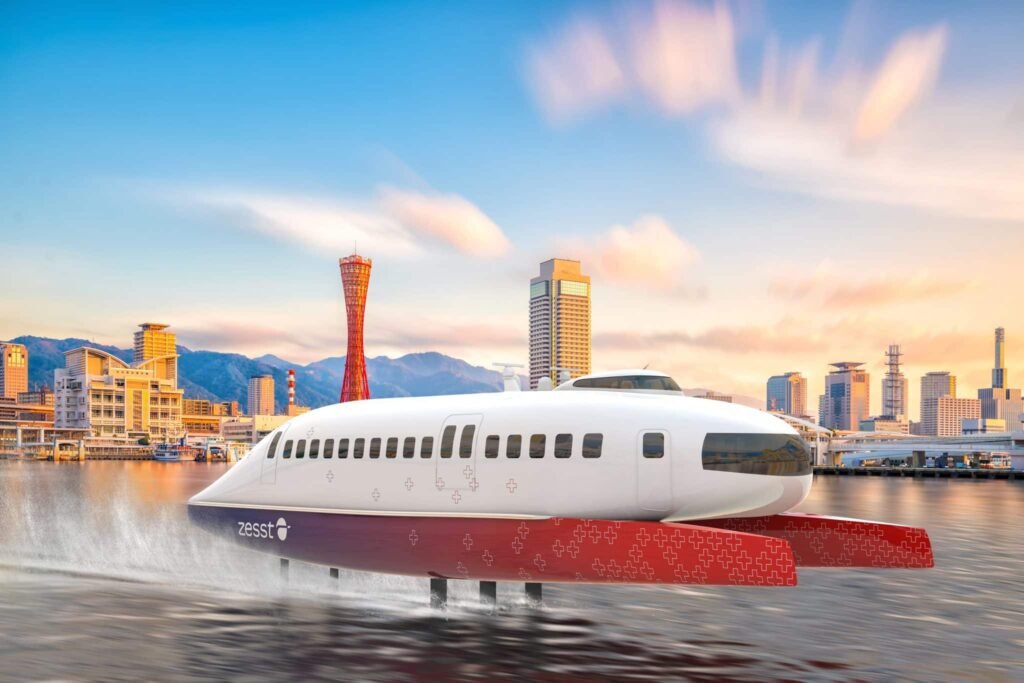 Almatech’s zero-emission boat attracts the largest Japanese maritime platform